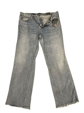 Wild Fable Low Rise Bootcut Light Women’s Blue Denim Jeans 14 Easy Rigid NWT